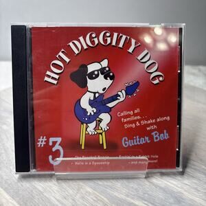 Hot Diggity Dog #3 – Guitar Bob (Children’s Sing Along Family CD, Rare Indie)